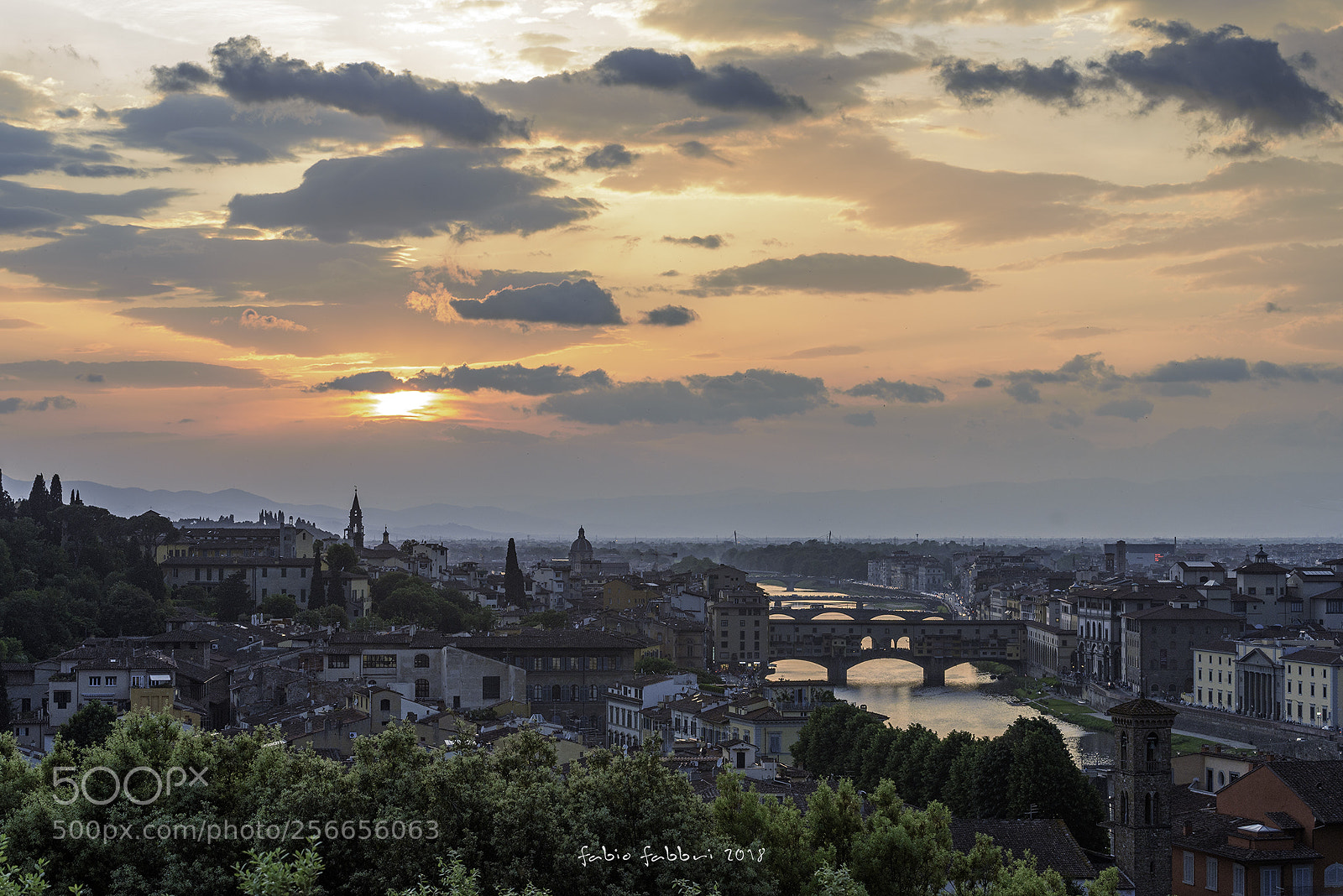 Nikon D750 sample photo. Florence from the piazzale photography