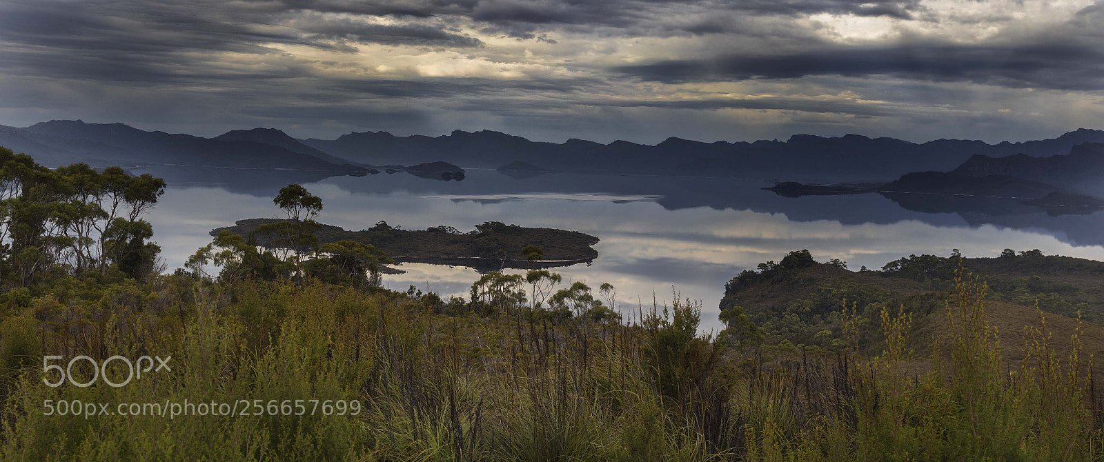 Canon EOS 6D Mark II sample photo. Lake pedder panorama photography