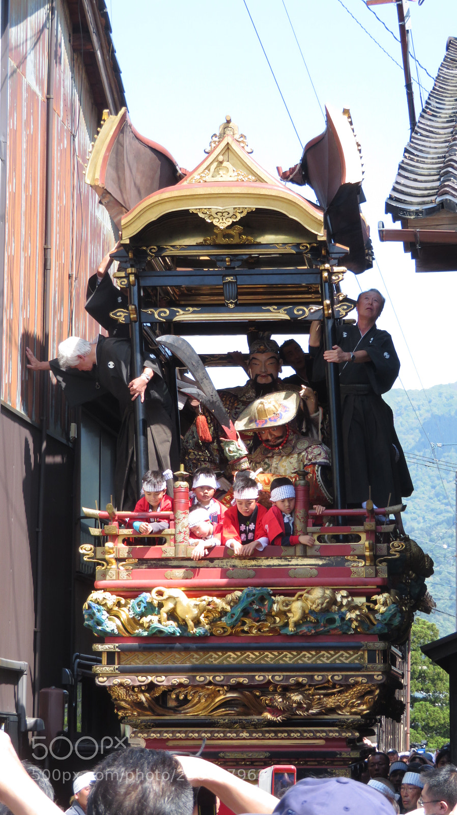 Canon PowerShot SX720 HS sample photo. 曳山祭 photography