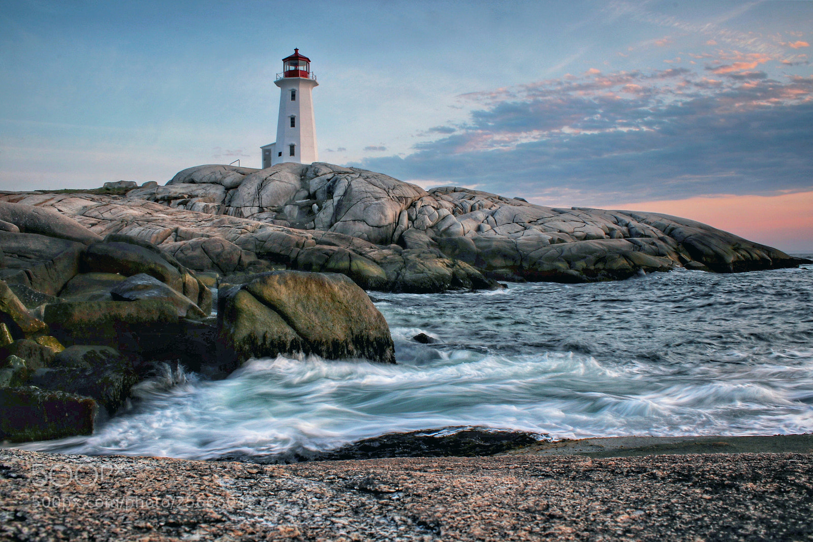 Canon EOS 80D sample photo. Peggy’s cove lighthouse photography