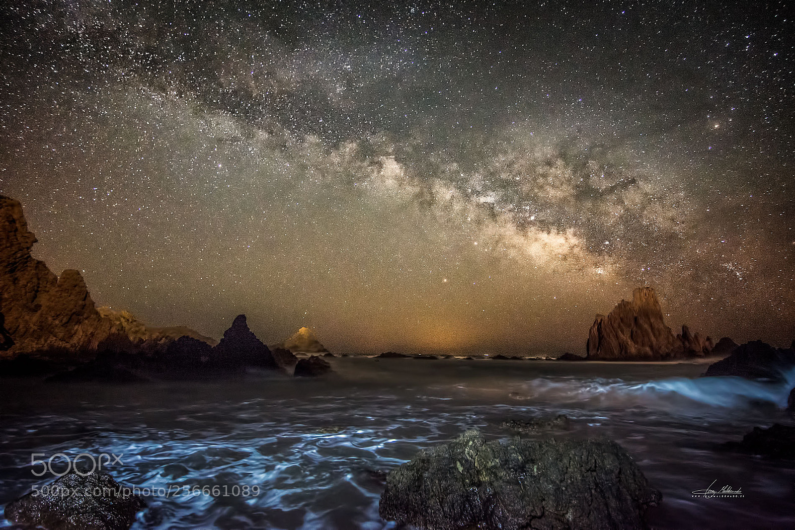 Nikon D7200 sample photo. Milky way reef photography