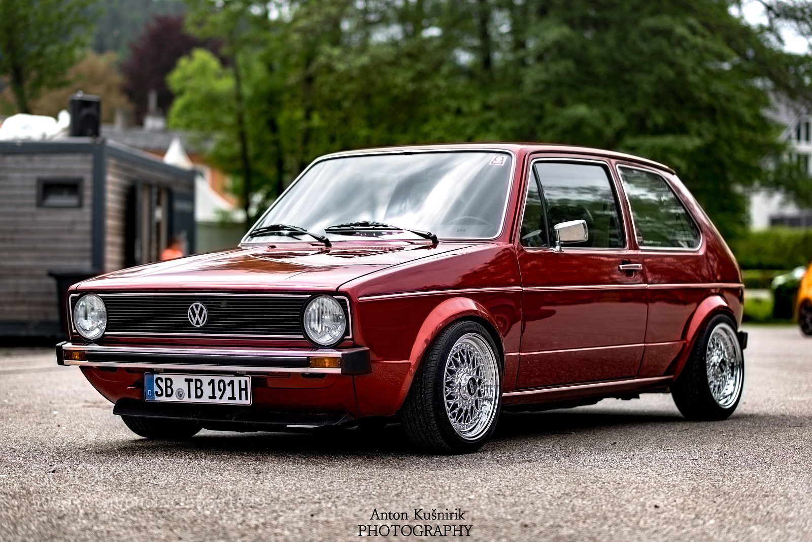 Nikon D810 sample photo. Vw golf mk1 photography