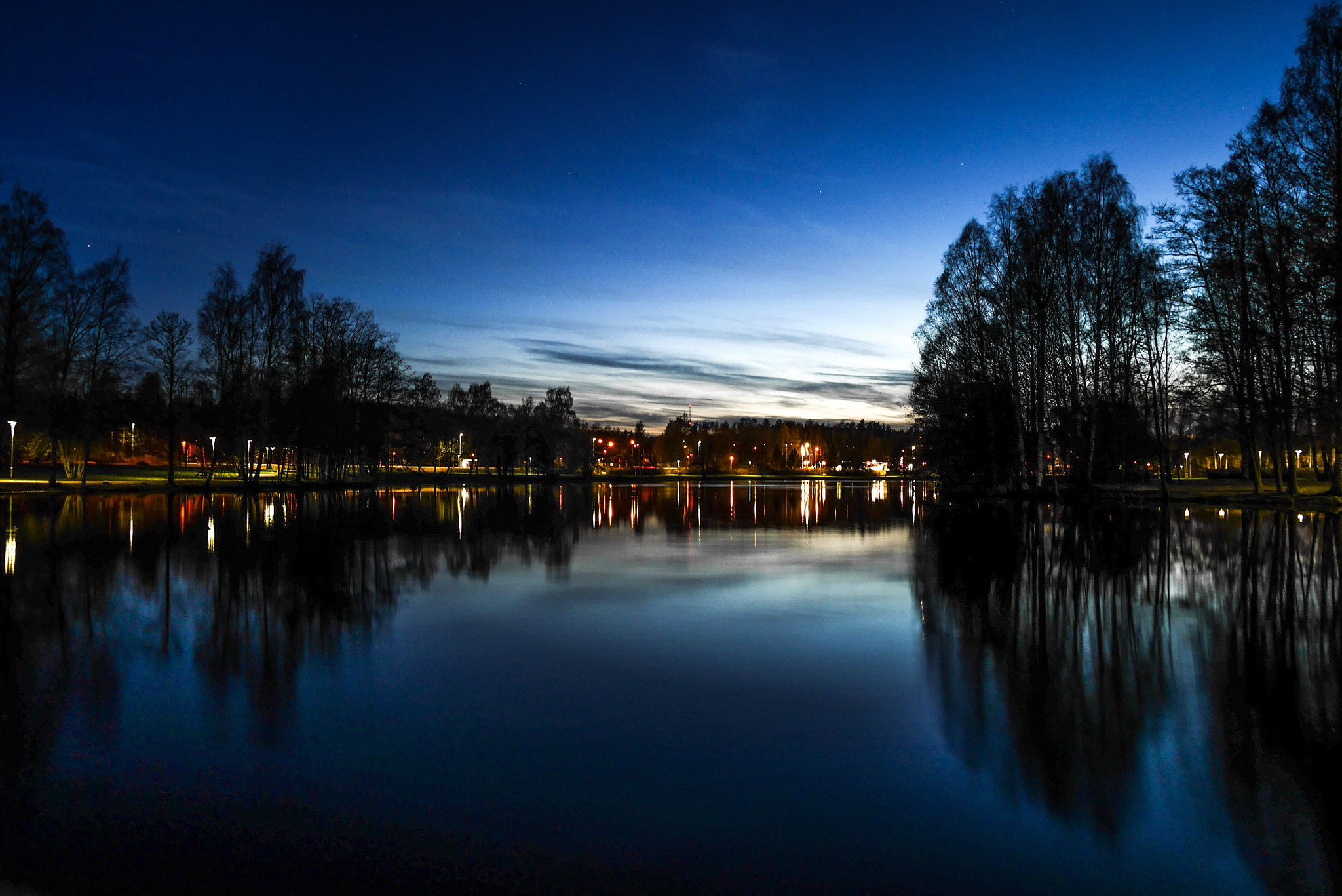 Panasonic Lumix DMC-GM1 sample photo. Falun by night photography