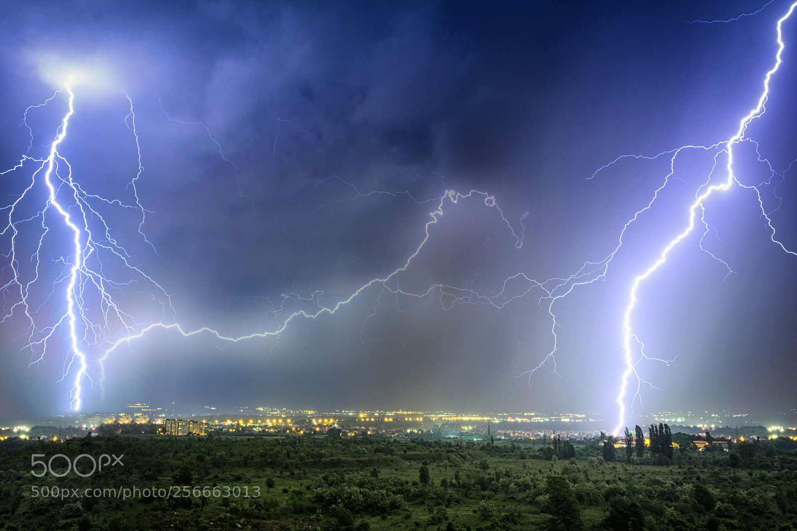 Nikon D7100 sample photo. Lightnings in sofia photography