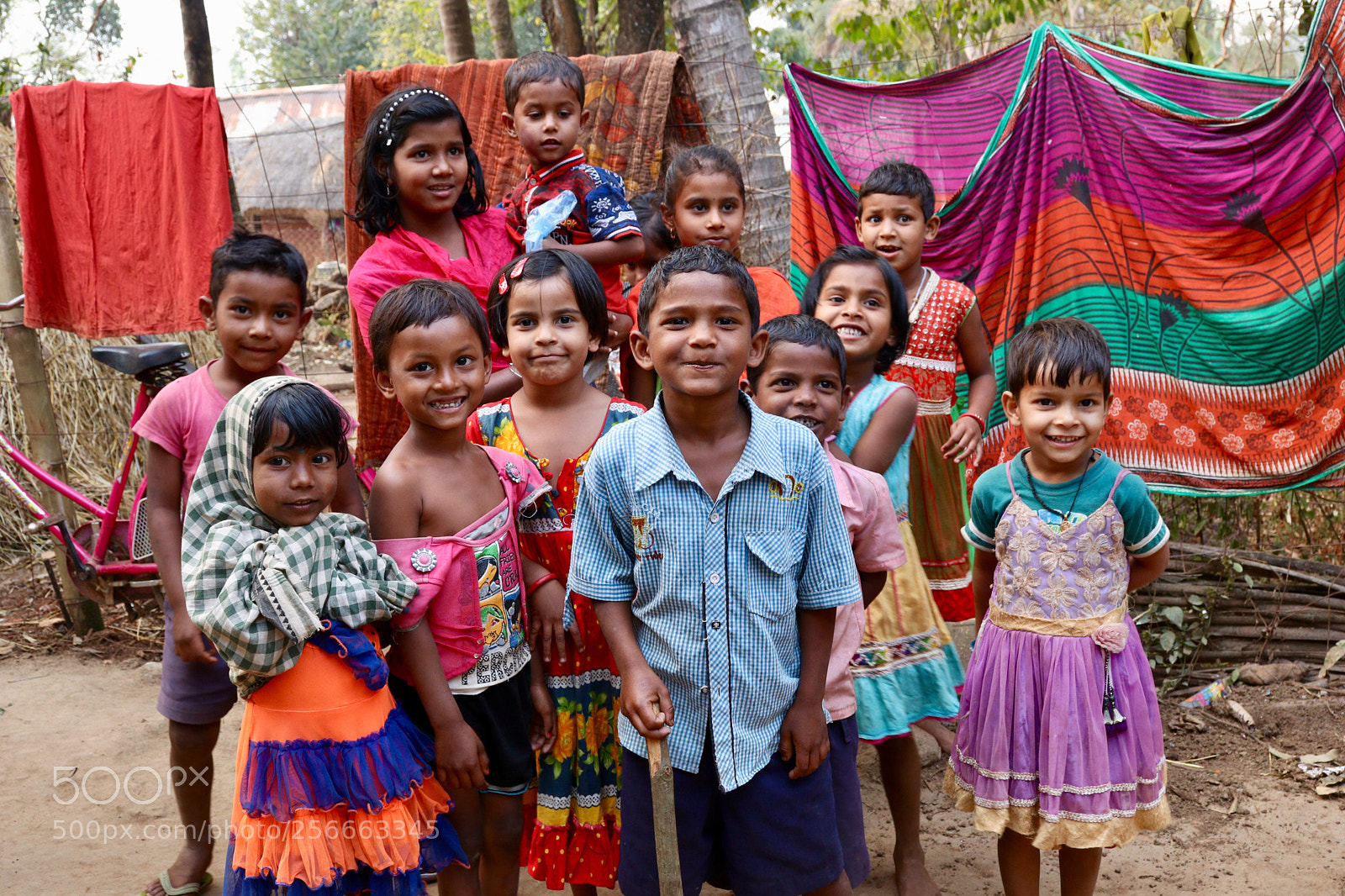 Canon EOS 80D sample photo. Children of the village photography
