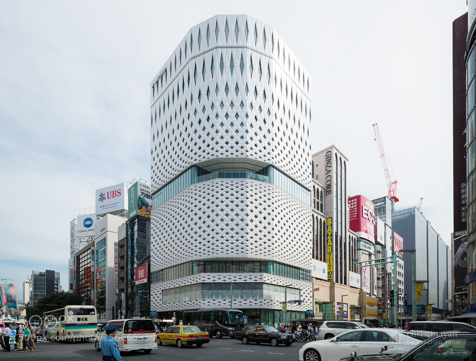 Nikon D600 sample photo. The facade of ginza photography