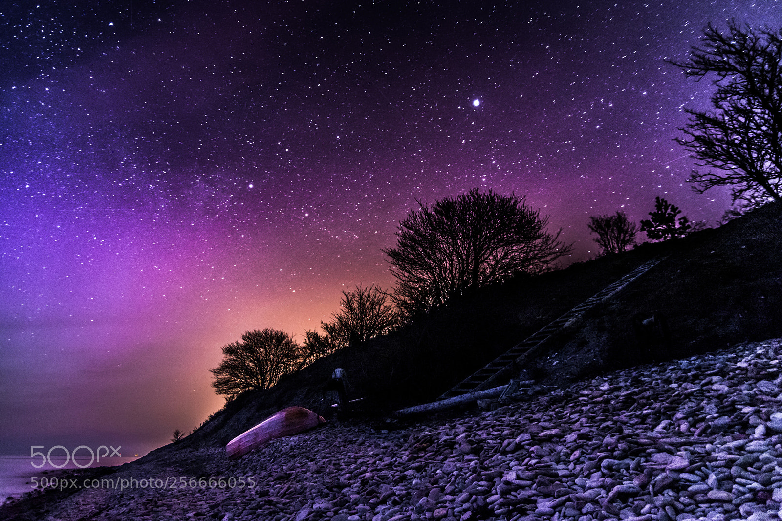 Nikon D7100 sample photo. Gotland at night photography