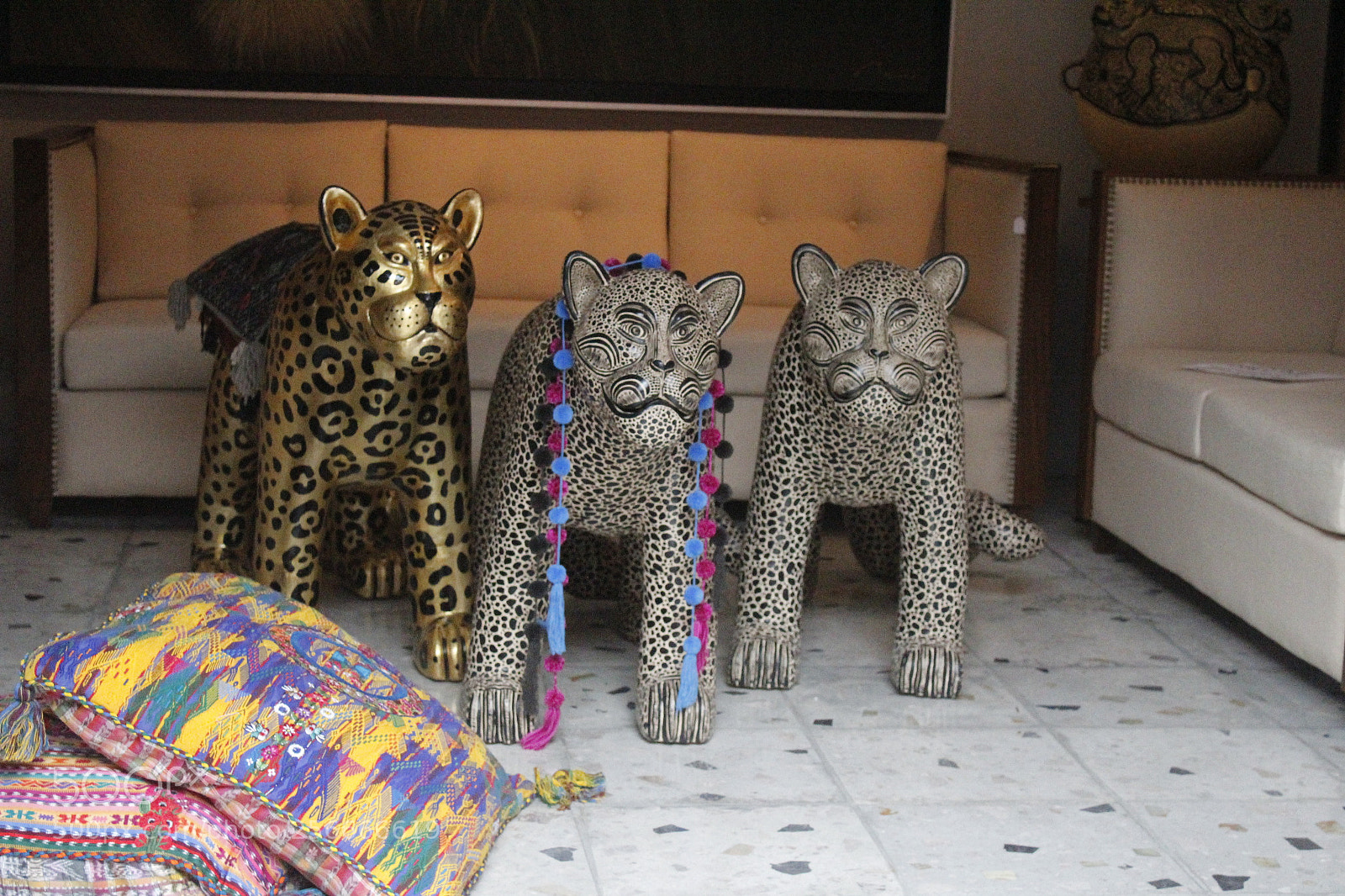 Canon EOS 1300D (EOS Rebel T6 / EOS Kiss X80) sample photo. Three leopards in the photography