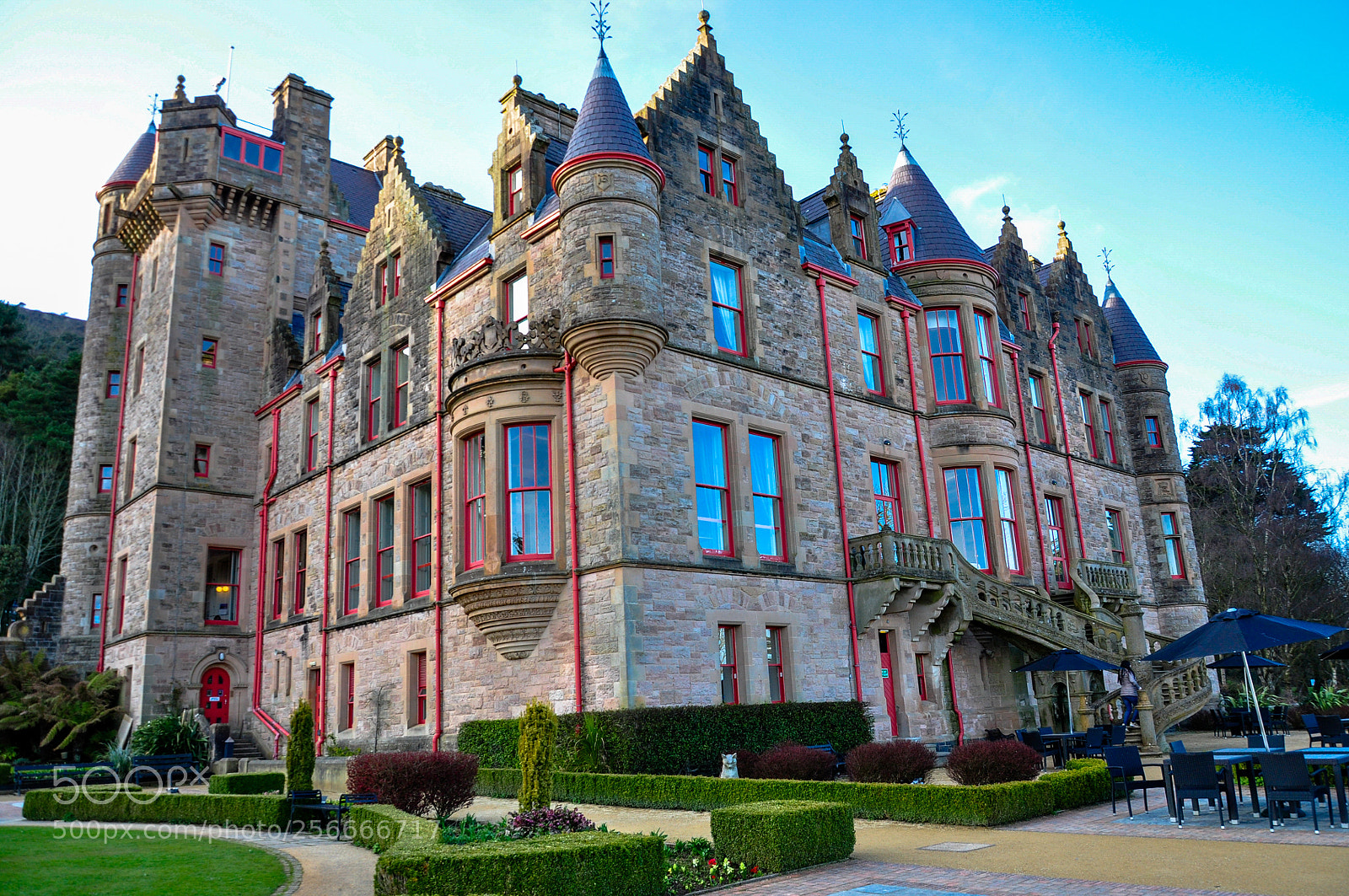 Nikon D5000 sample photo. Castle photography