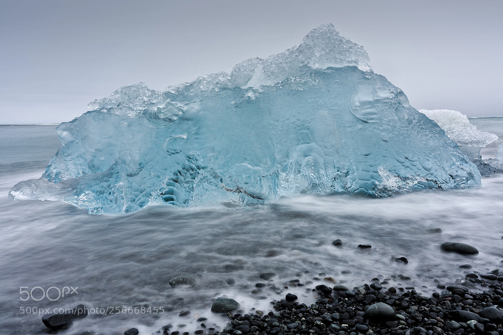 Sony a7R III sample photo. Blue ice photography