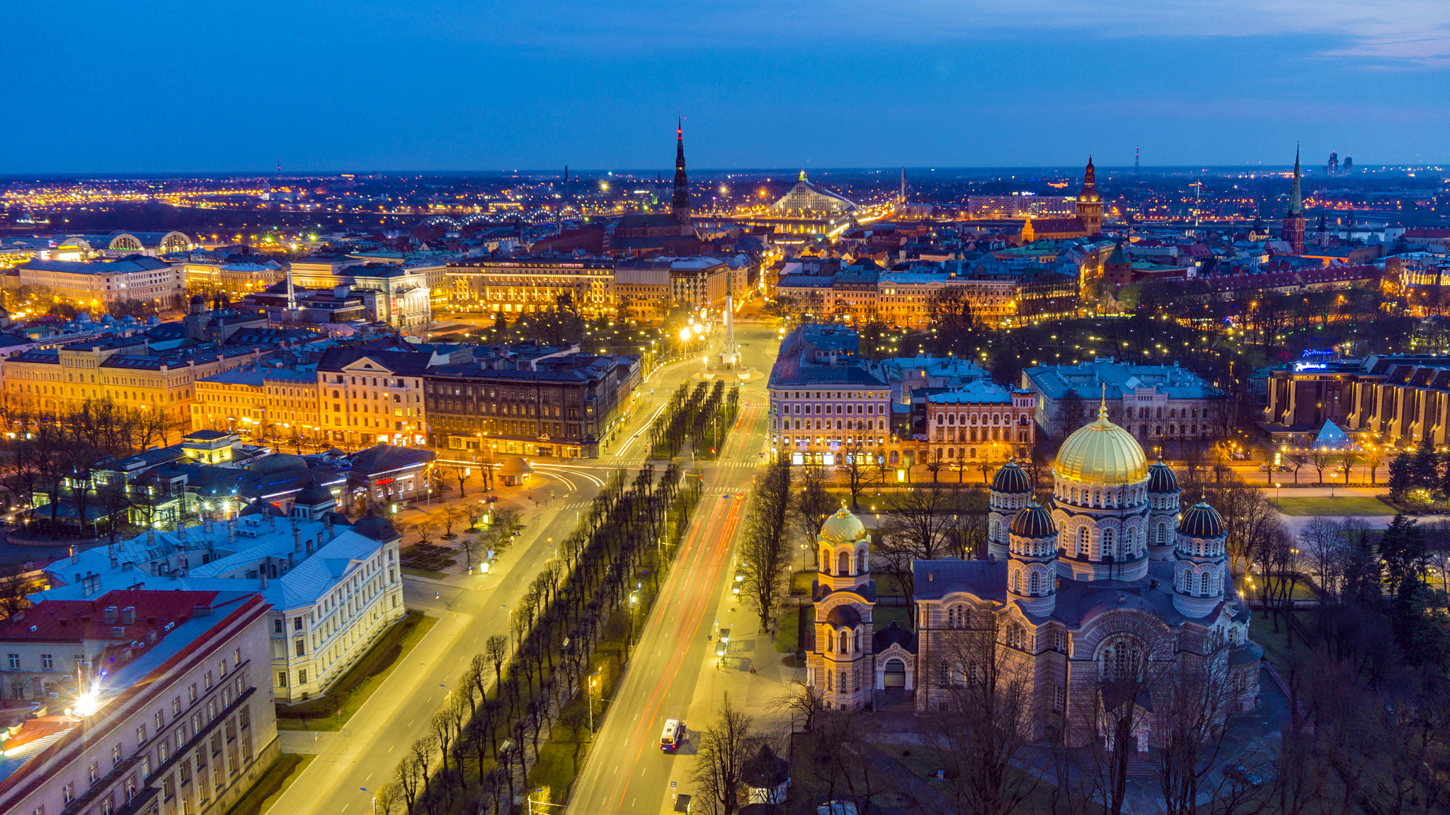 Sony Alpha QX1 sample photo. Riga, latvia photography