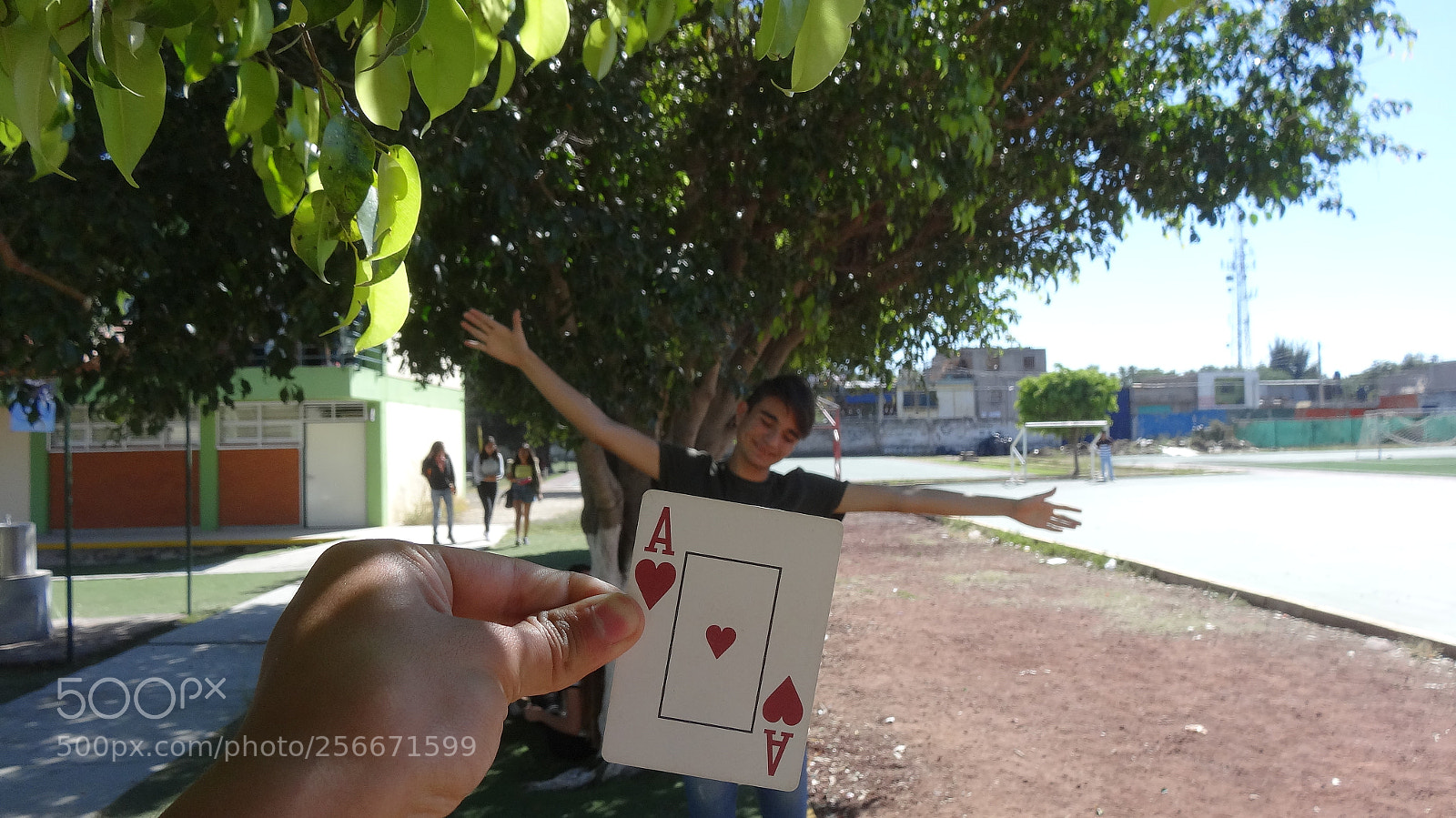 Sony Cyber-shot DSC-HX20V sample photo. Trick photography