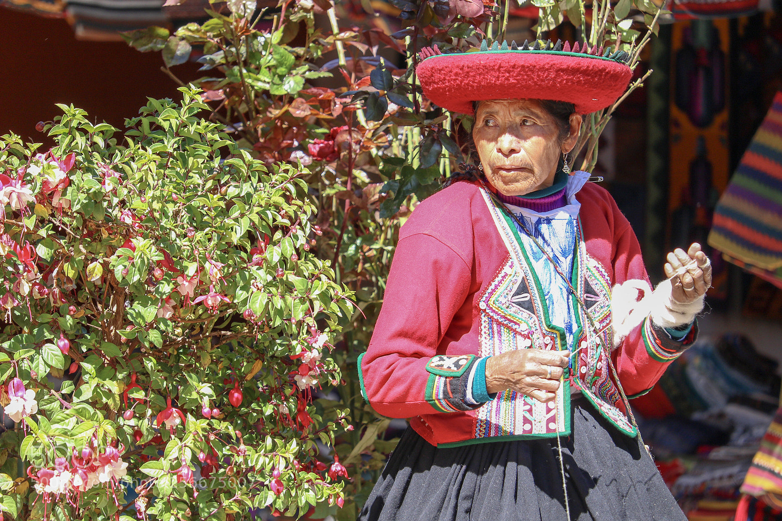 Canon EOS 750D (EOS Rebel T6i / EOS Kiss X8i) sample photo. Dama de chincheros photography