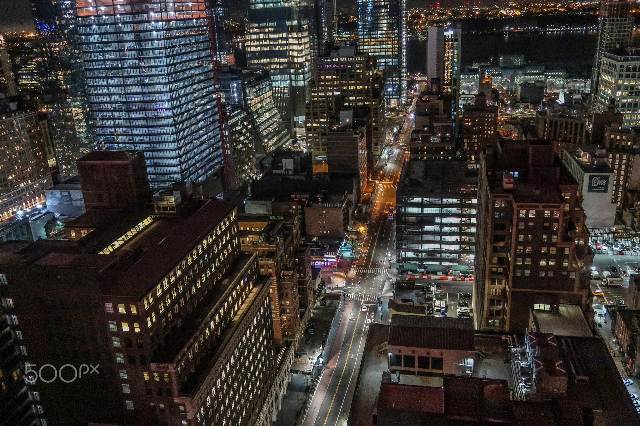 #4th Street at Night