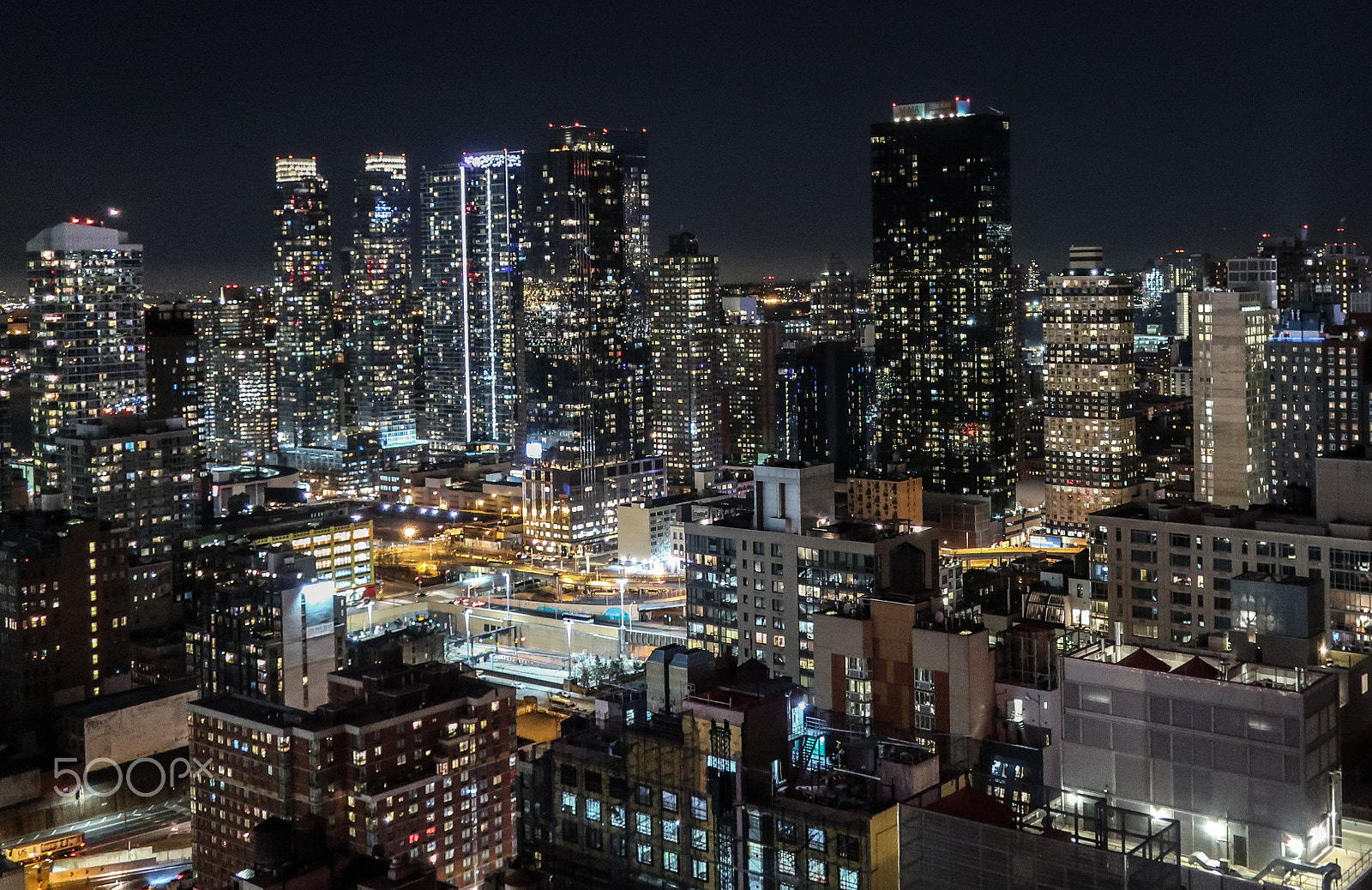Canon PowerShot G9 X Mark II sample photo. West midtown night view photography