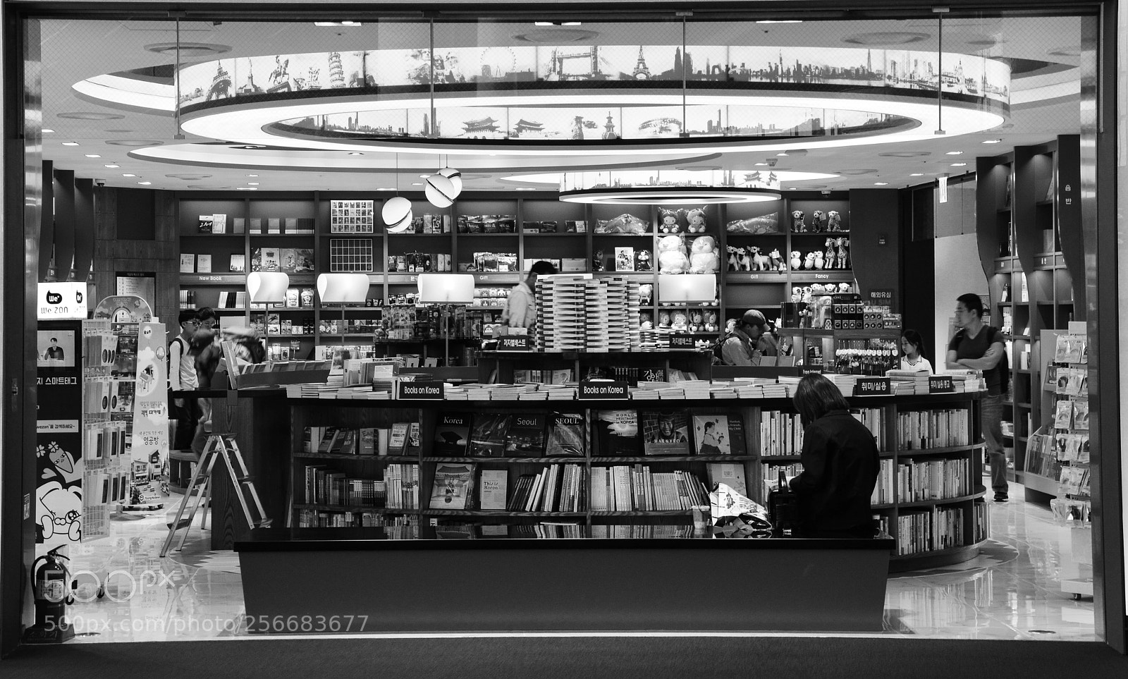 Nikon D5200 sample photo. The bookstore photography