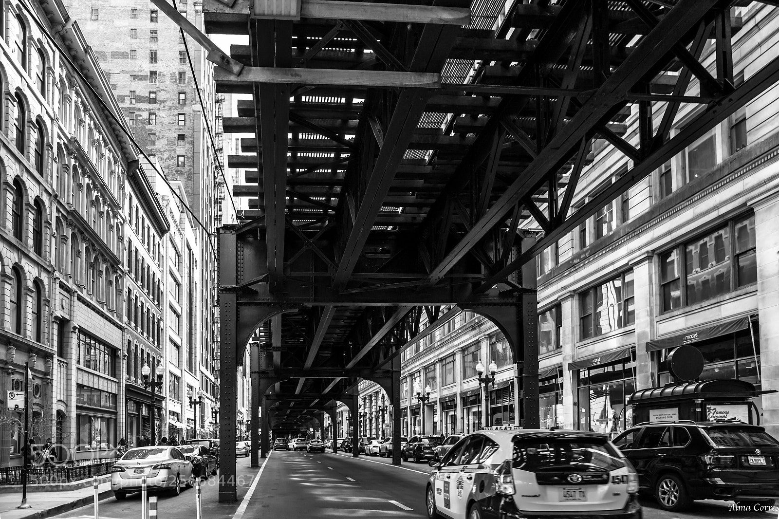 Canon EOS 6D sample photo. Chicago "l" photography