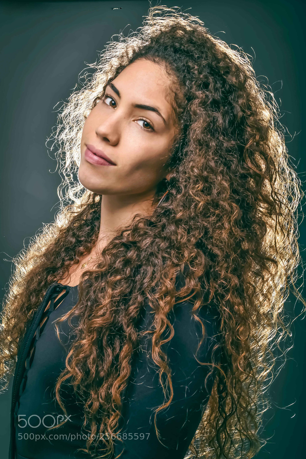 Nikon D5600 sample photo. Curly photography