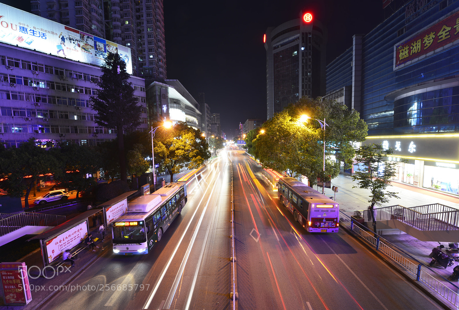 Nikon D800E sample photo. 四线城市的夜景 photography
