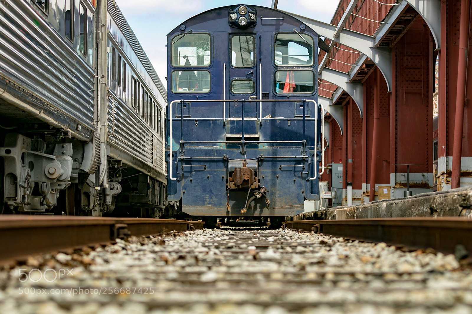 Canon EOS 7D Mark II sample photo. Train at union station photography