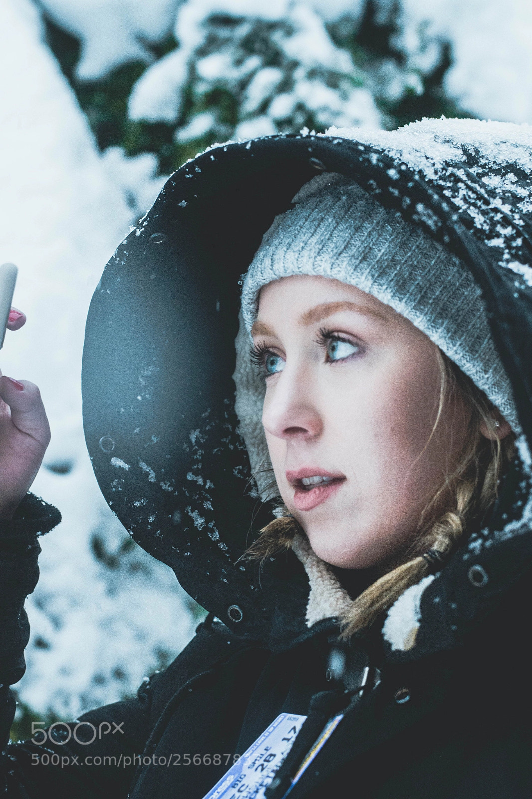 Nikon D3100 sample photo. Winter eyes photography