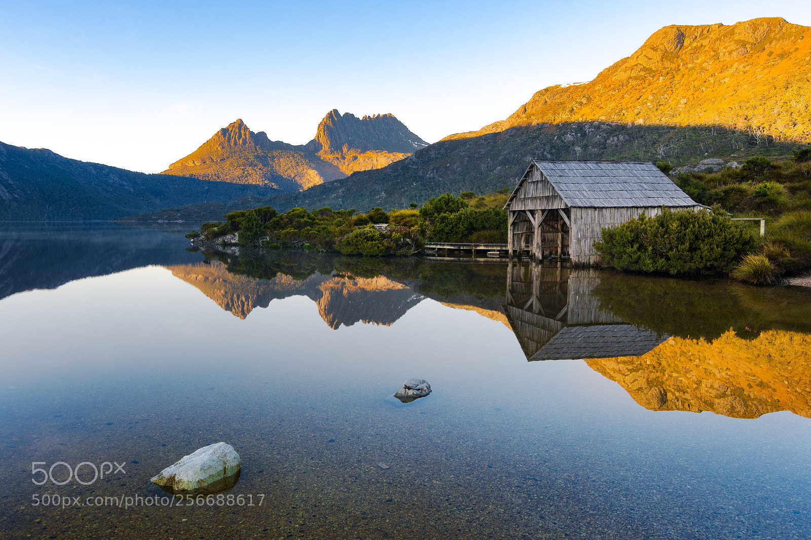 Nikon D5200 sample photo. Dove lake reflections photography