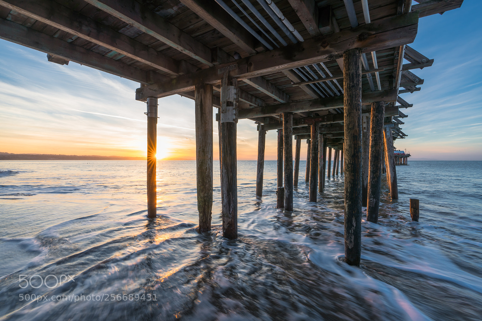 Sony a7R III sample photo. Capitola sunrise photography