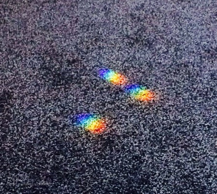 Apple iPhone 5s sample photo. Diffraction rainbow photography