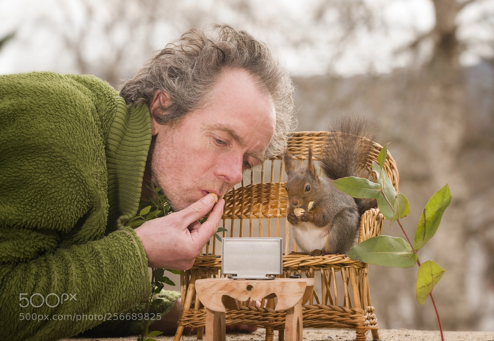 Nikon D810 sample photo. Man with a red photography