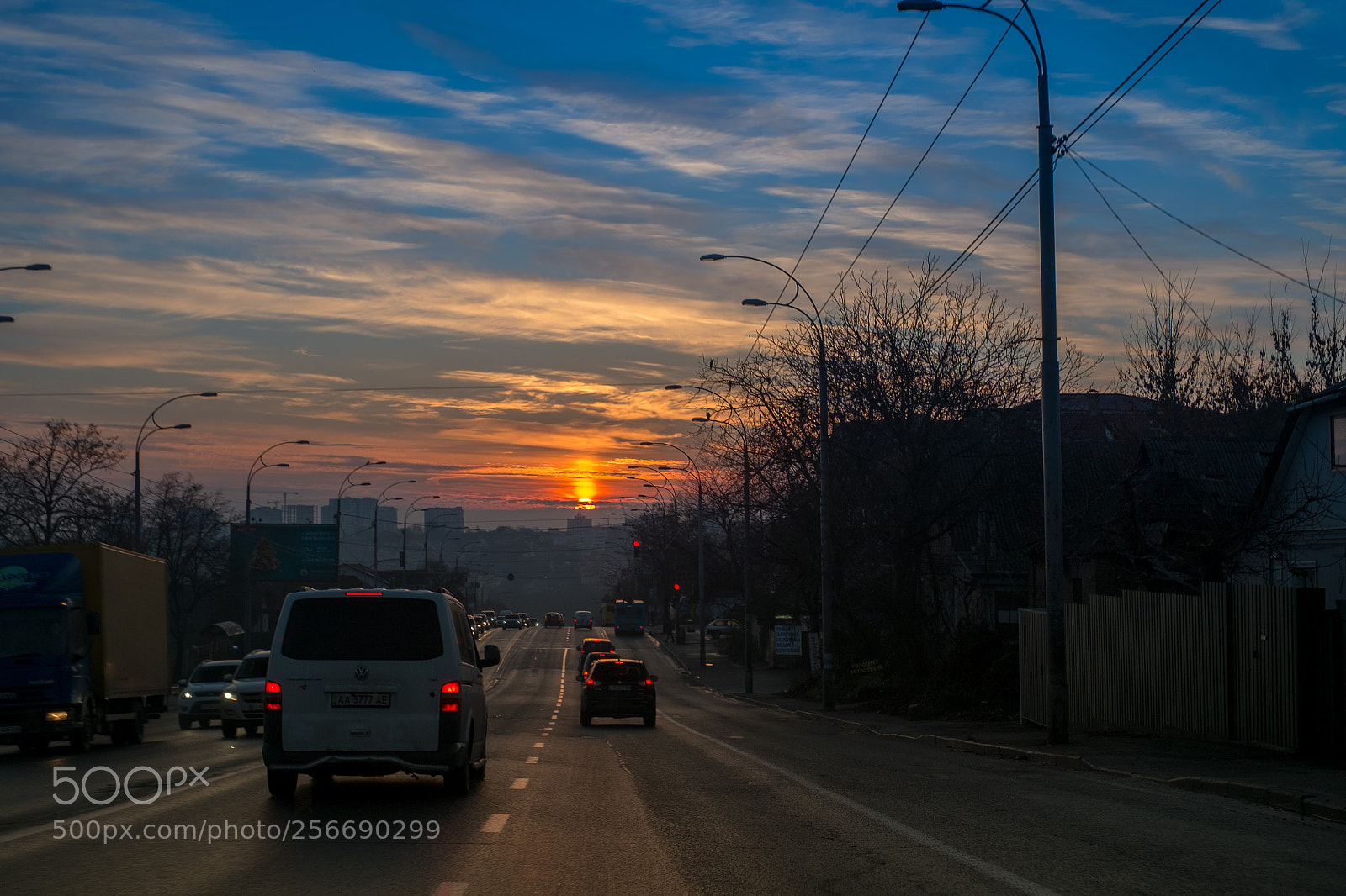 Fujifilm X-E1 sample photo. Kiev sunrise photography