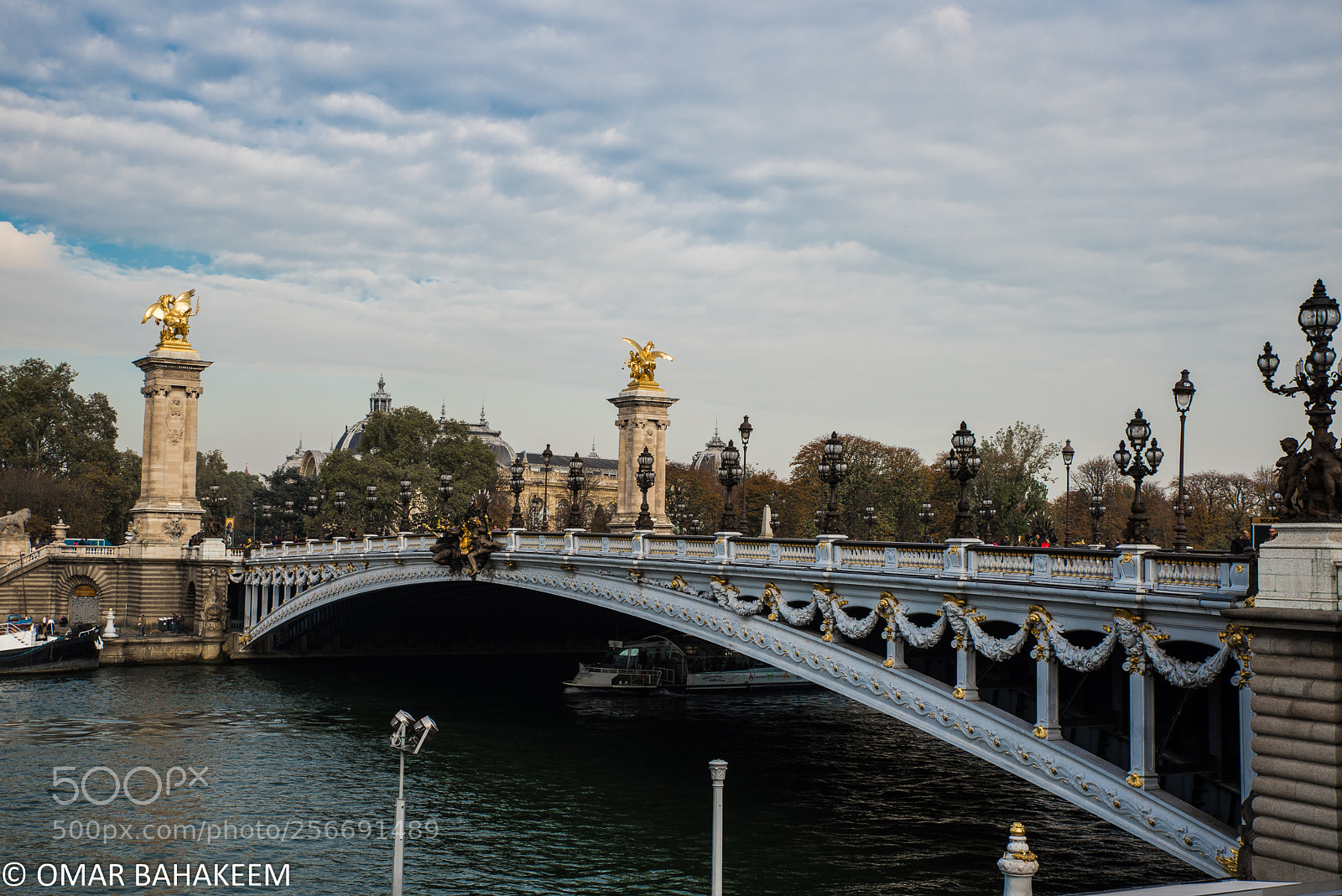 Nikon D750 sample photo. Alexandre iii bridge photography