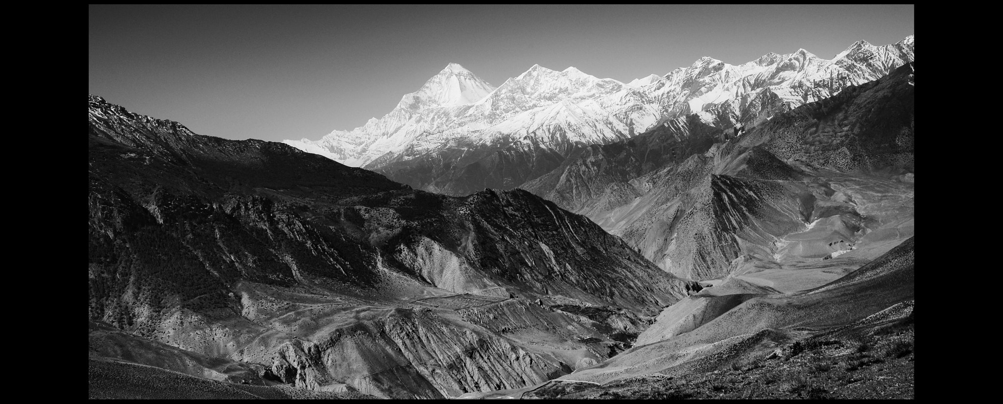 Sony Alpha DSLR-A900 sample photo. Dhaulagiri mt (8,091m) photography