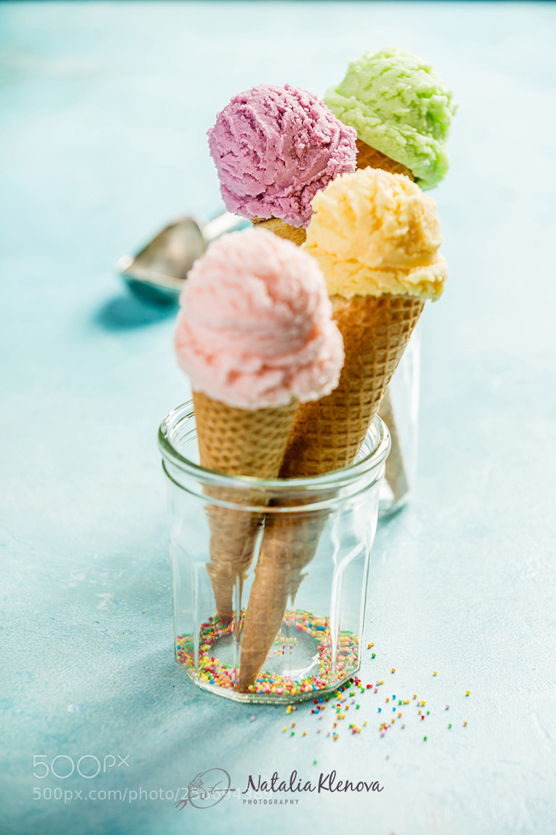 Canon EOS 5DS R sample photo. Ice cream photography