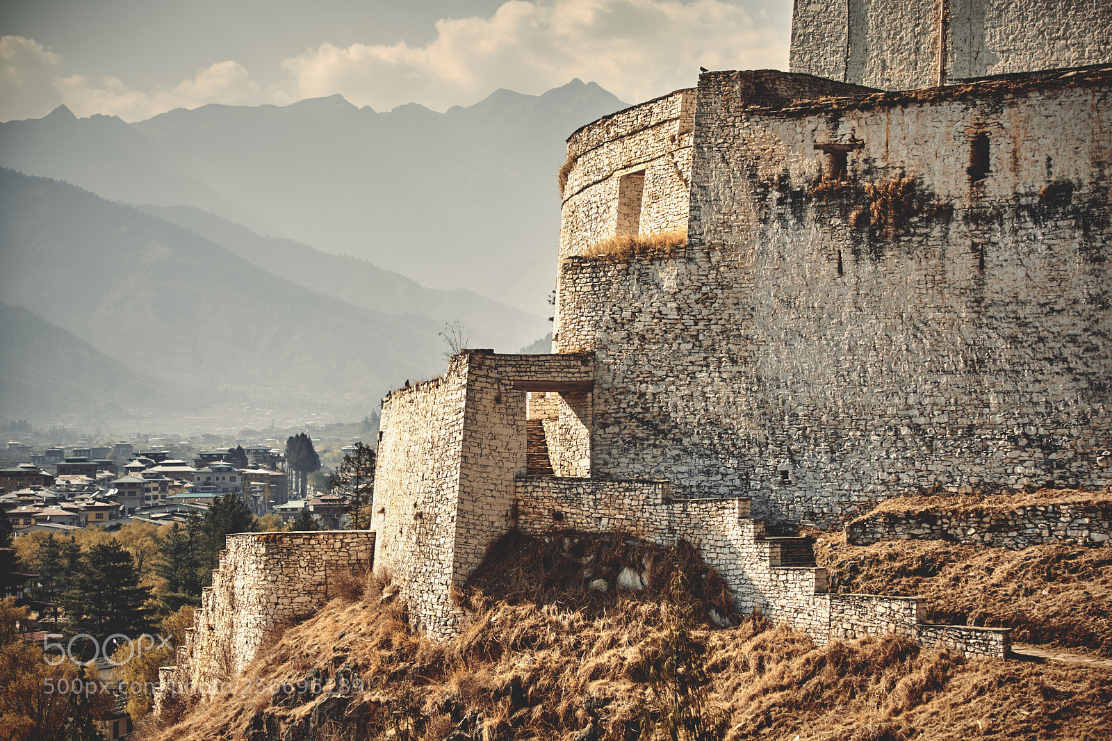 Canon EOS 5D Mark IV sample photo. Bhutan: rinpung dzong i. photography