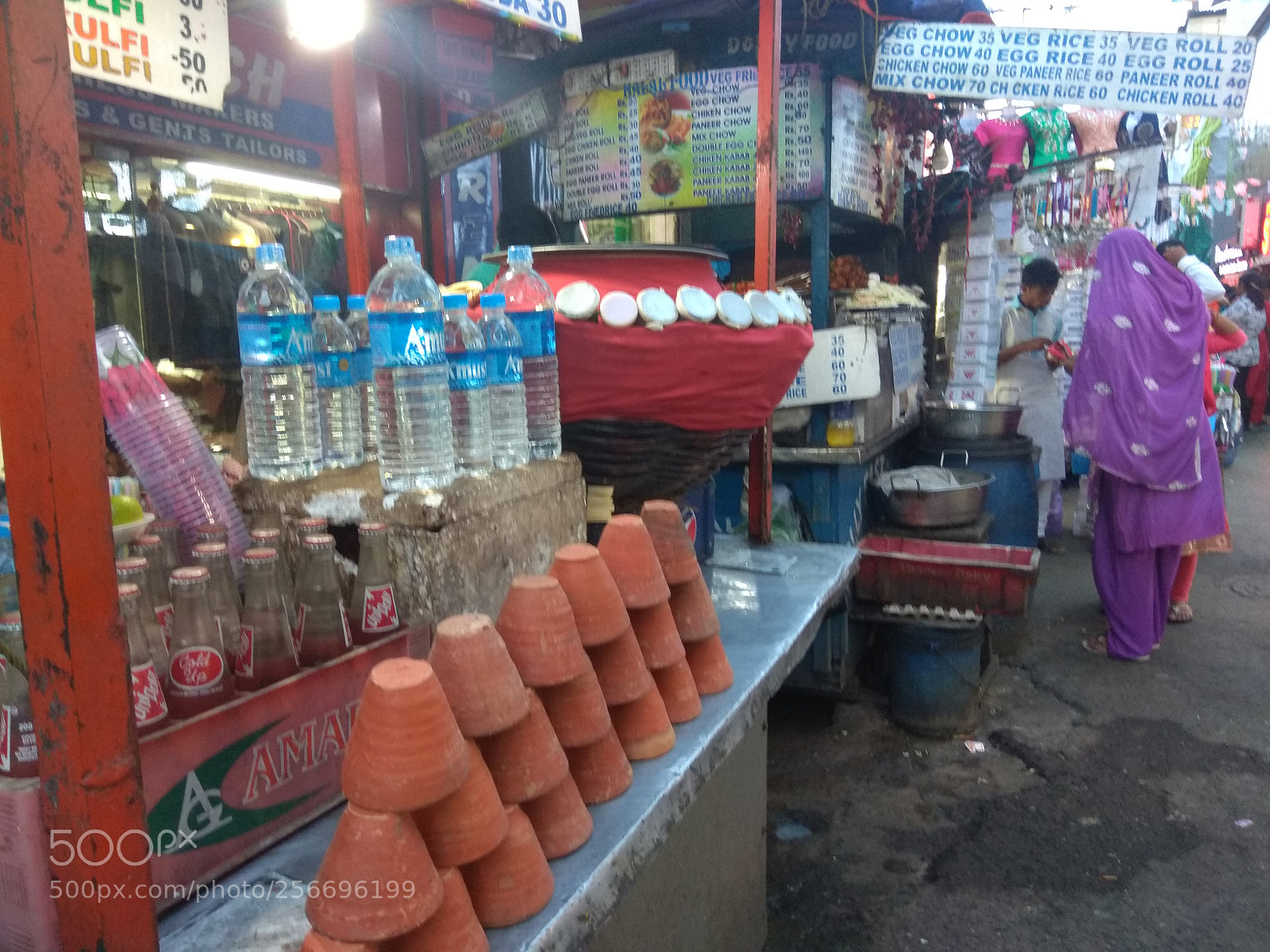 Xiaomi Redmi Note 4 sample photo. New market lassi shop photography