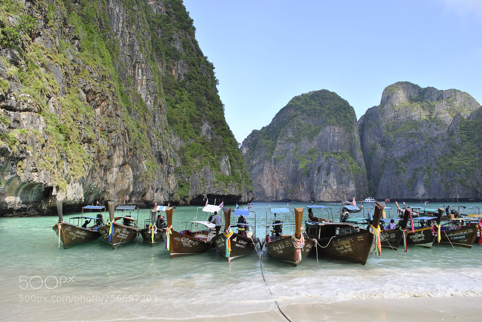 Nikon D3000 sample photo. Maya bay krabi thailand photography