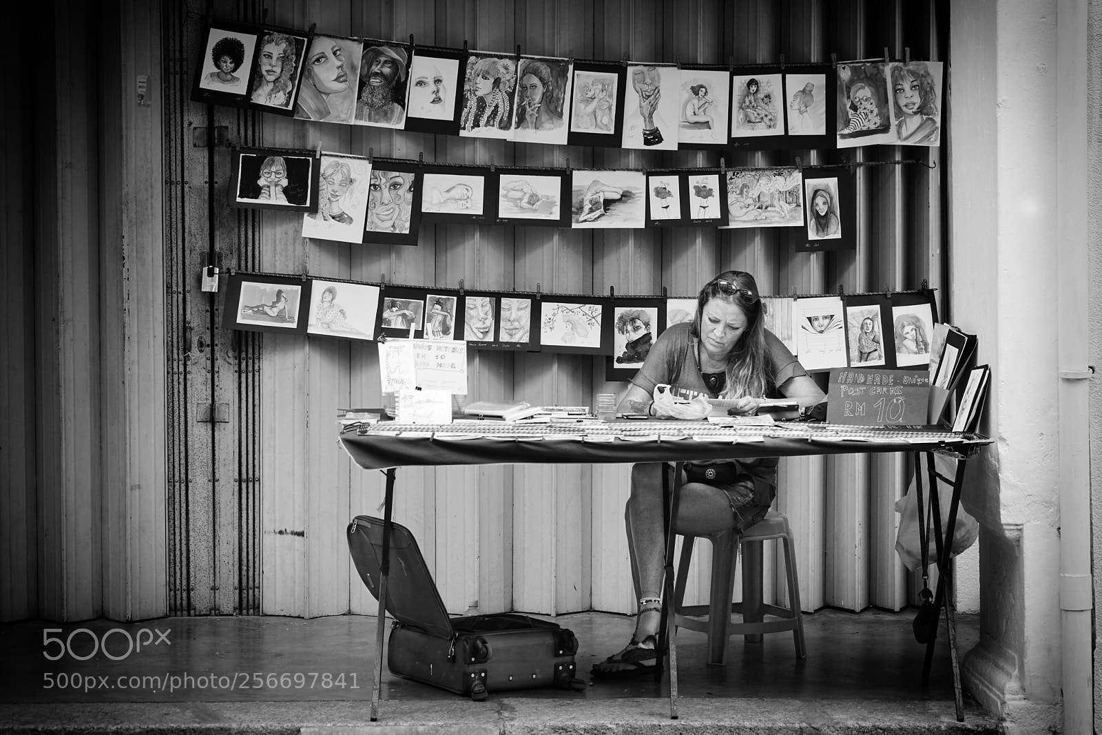 Sony a7R II sample photo. Artist photography