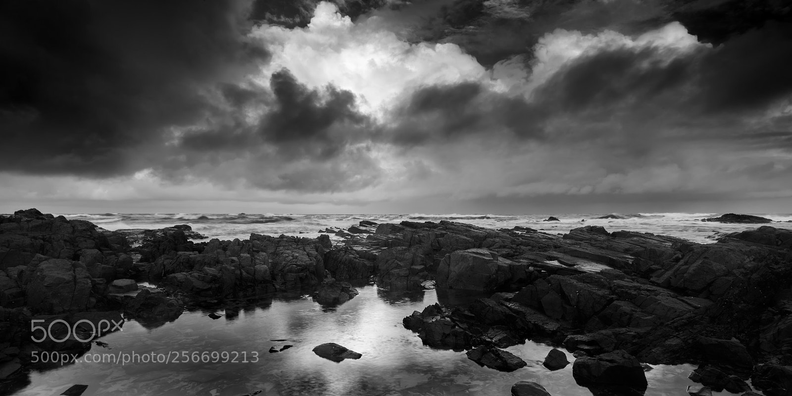 Nikon D800E sample photo. Moody coast photography