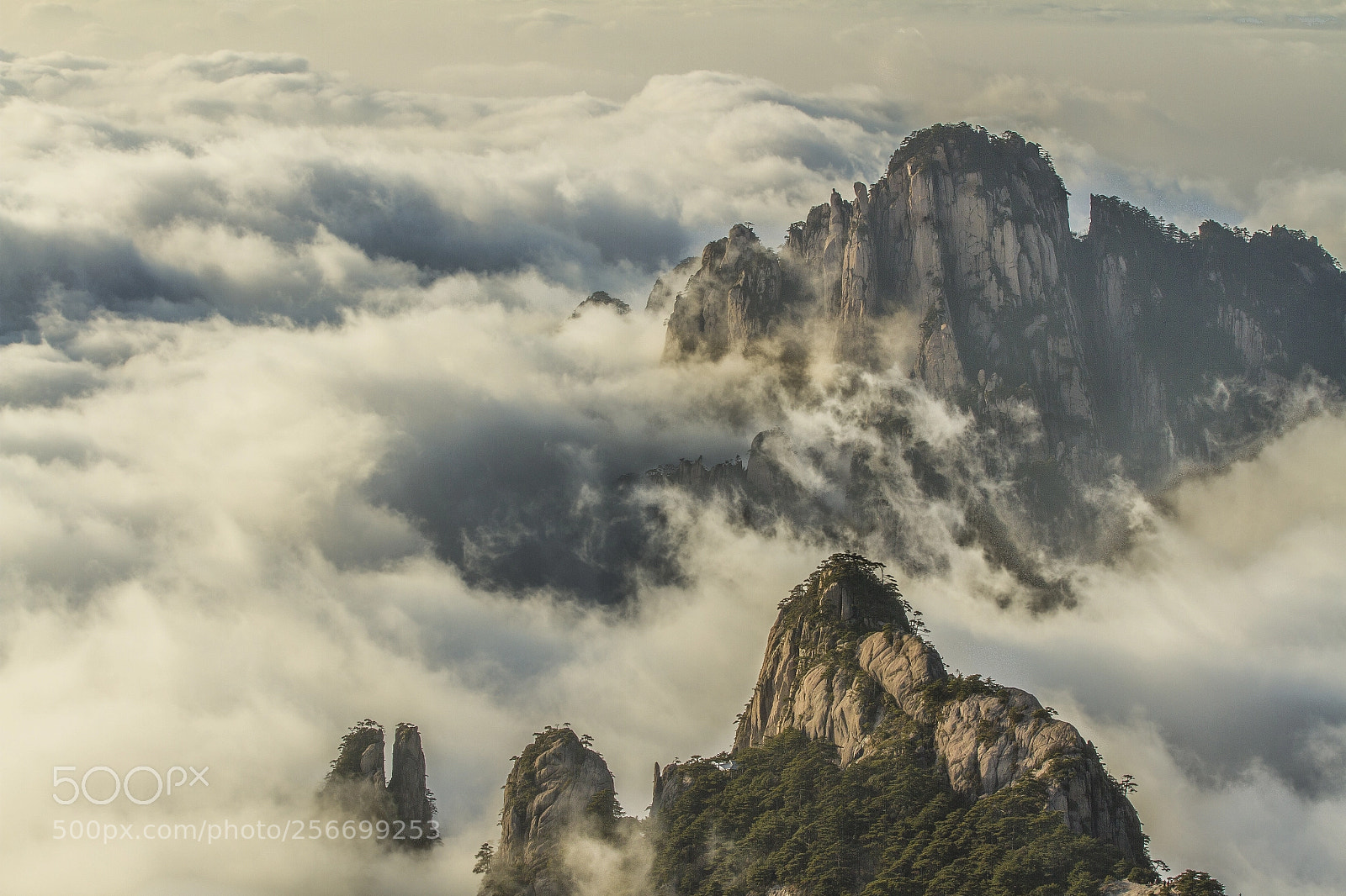 Canon EOS 7D sample photo. Huangshan mountains photography