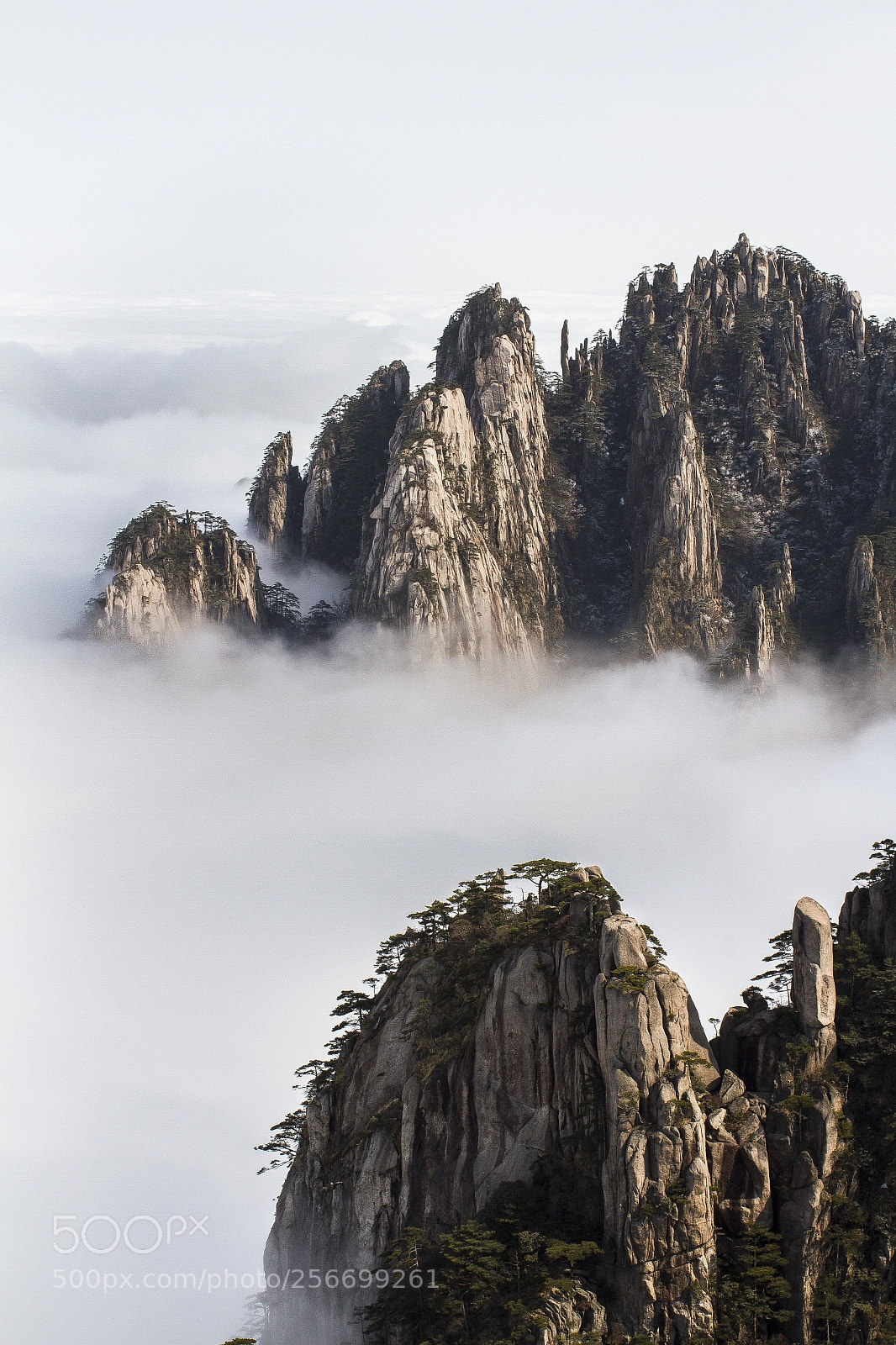 Canon EOS 7D sample photo. Huangshan mountains photography
