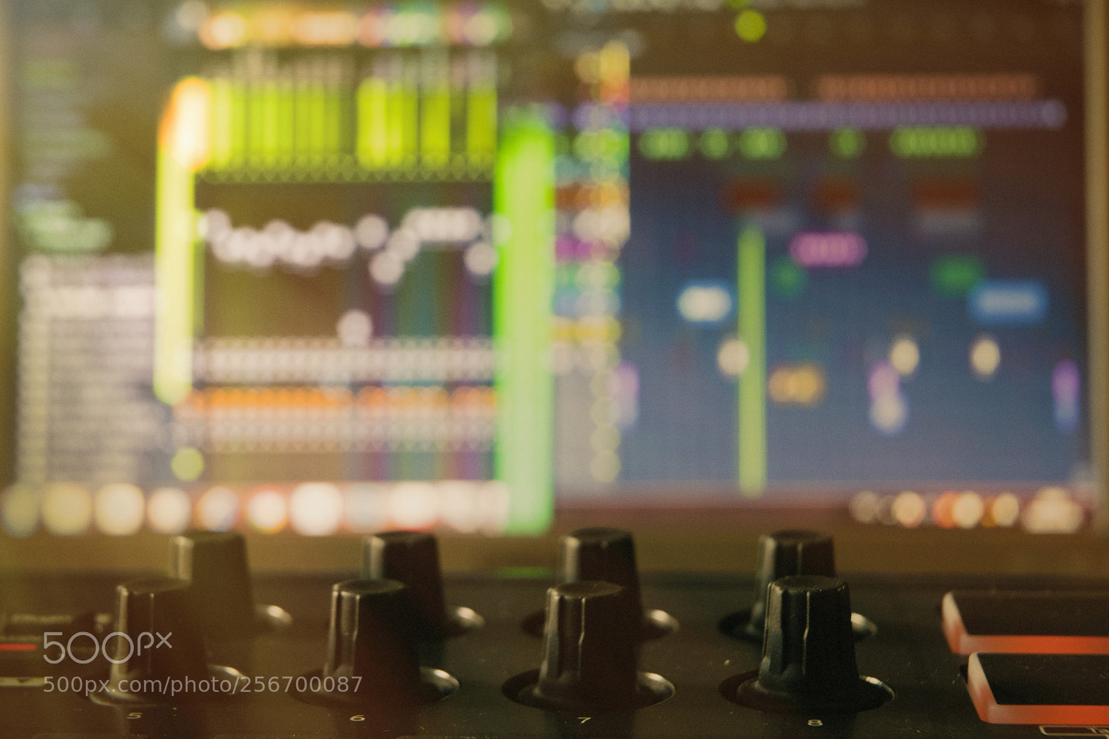 Nikon D3300 sample photo. Music studio photography