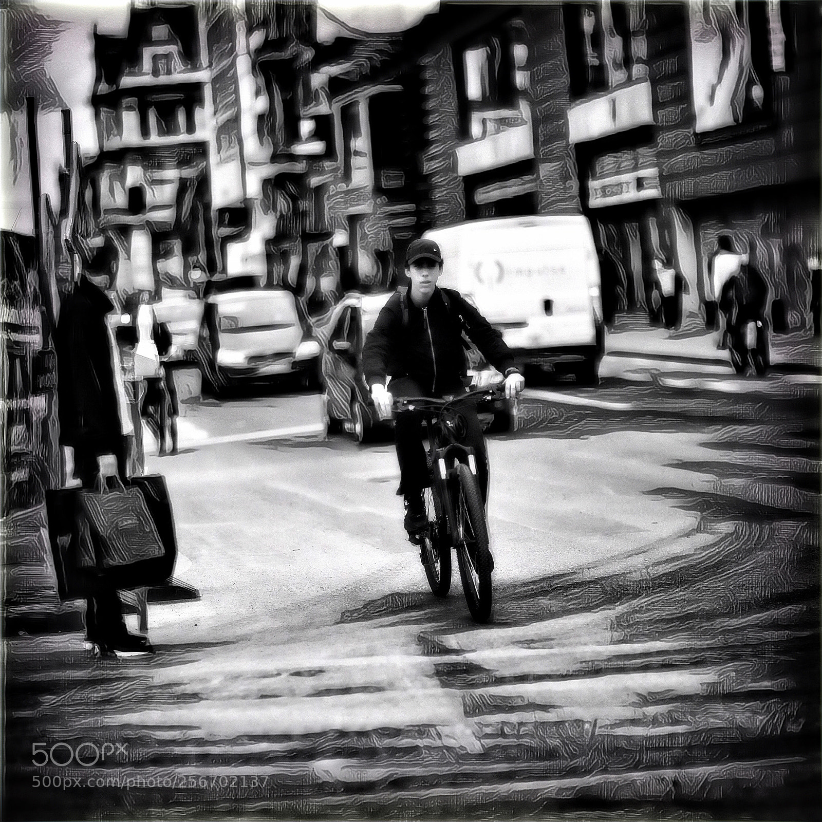 Canon EOS 5D Mark II sample photo. City noise photography
