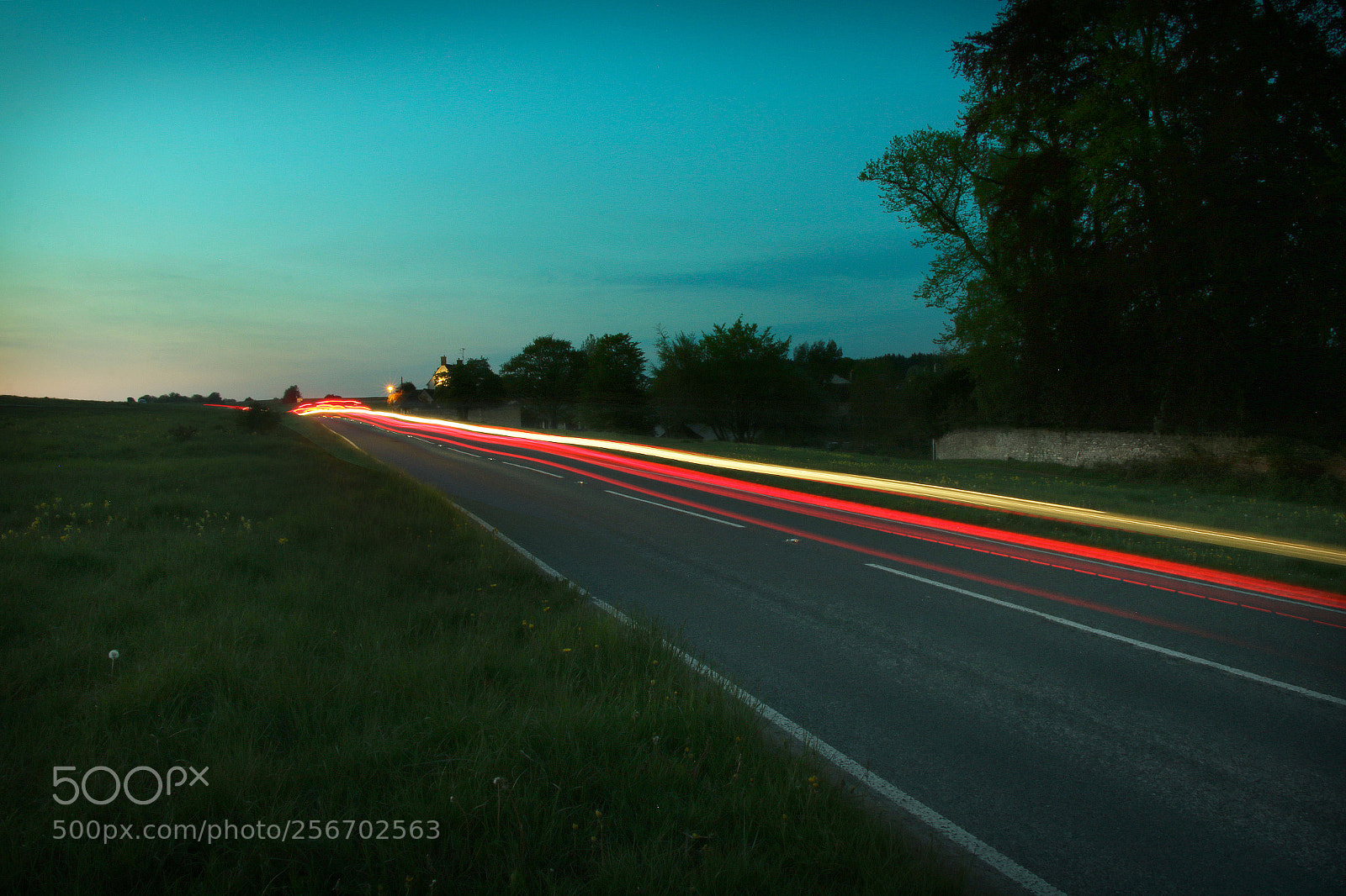 Canon EOS 70D sample photo. Minchinhampton common at dusk photography