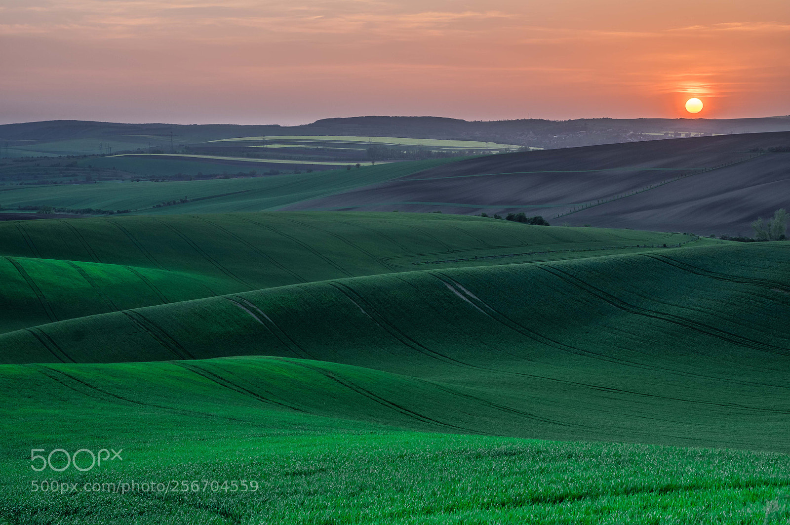 Pentax K-3 sample photo. Green waves before sunset photography