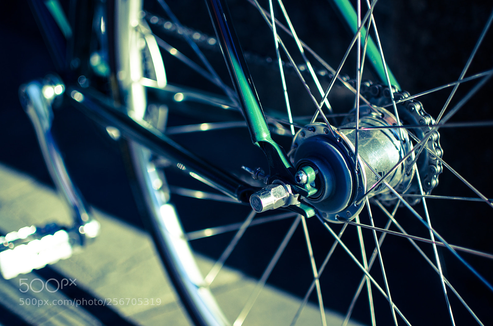 Nikon D5100 sample photo. Bicycle photography