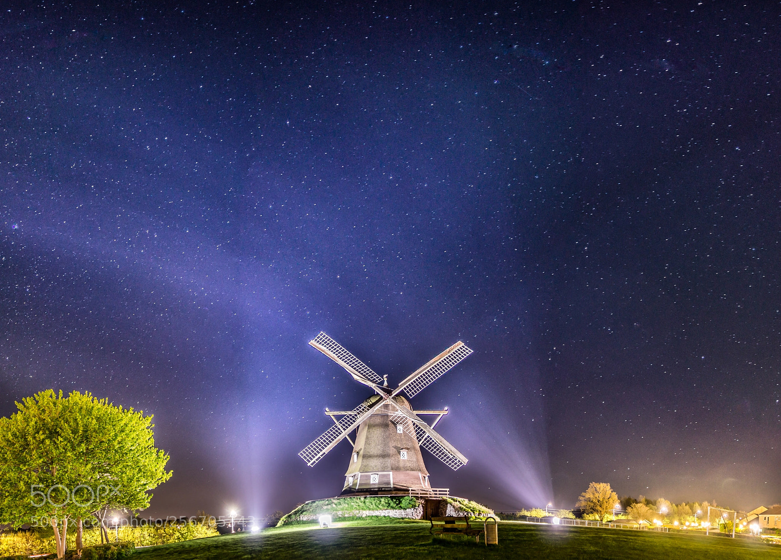 Sony SLT-A55 (SLT-A55V) sample photo. Old windmill photography