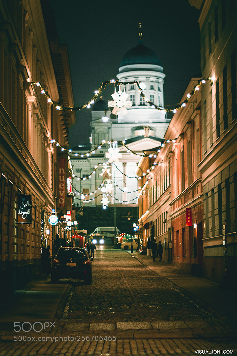 Canon EOS 7D sample photo. Christmas in helsinki photography