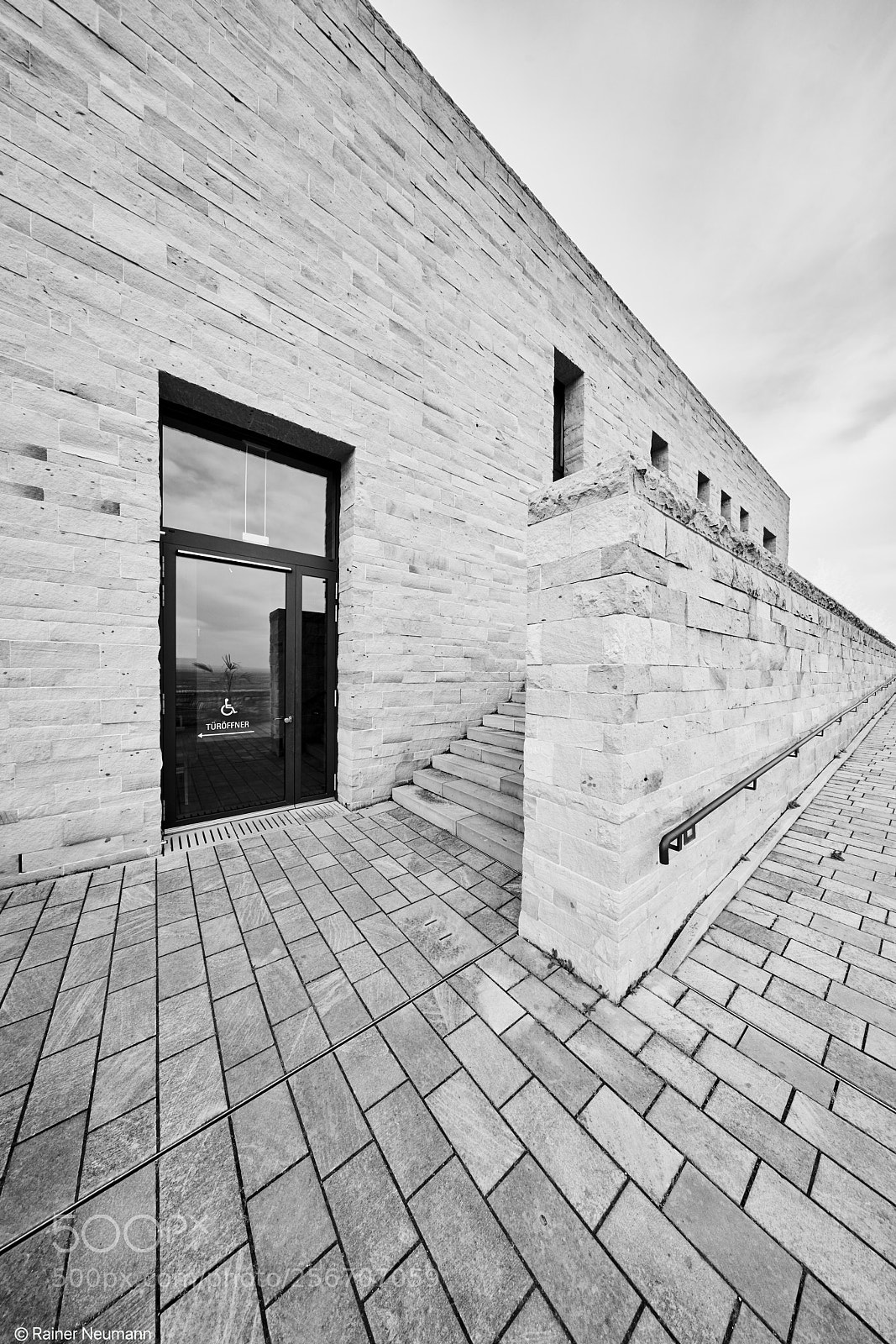 Sony a7R II sample photo. Hambacher schloß b&w photography
