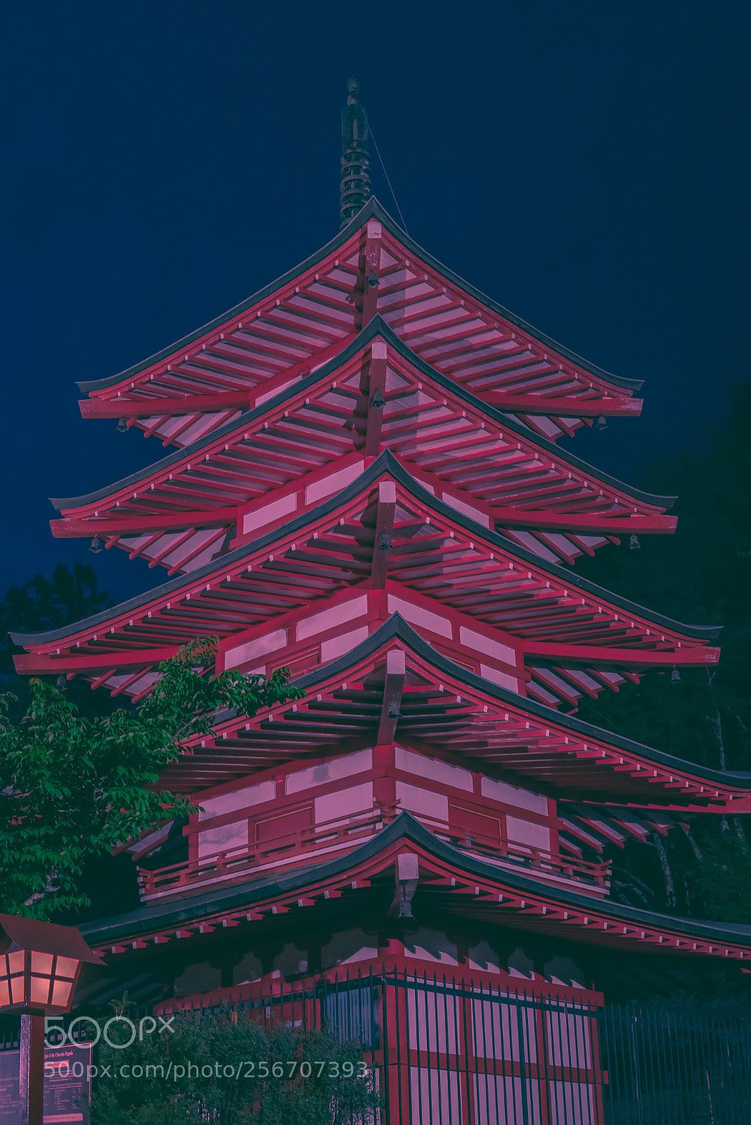 Sony a7R II sample photo. The famous japanese chureitopagoda photography
