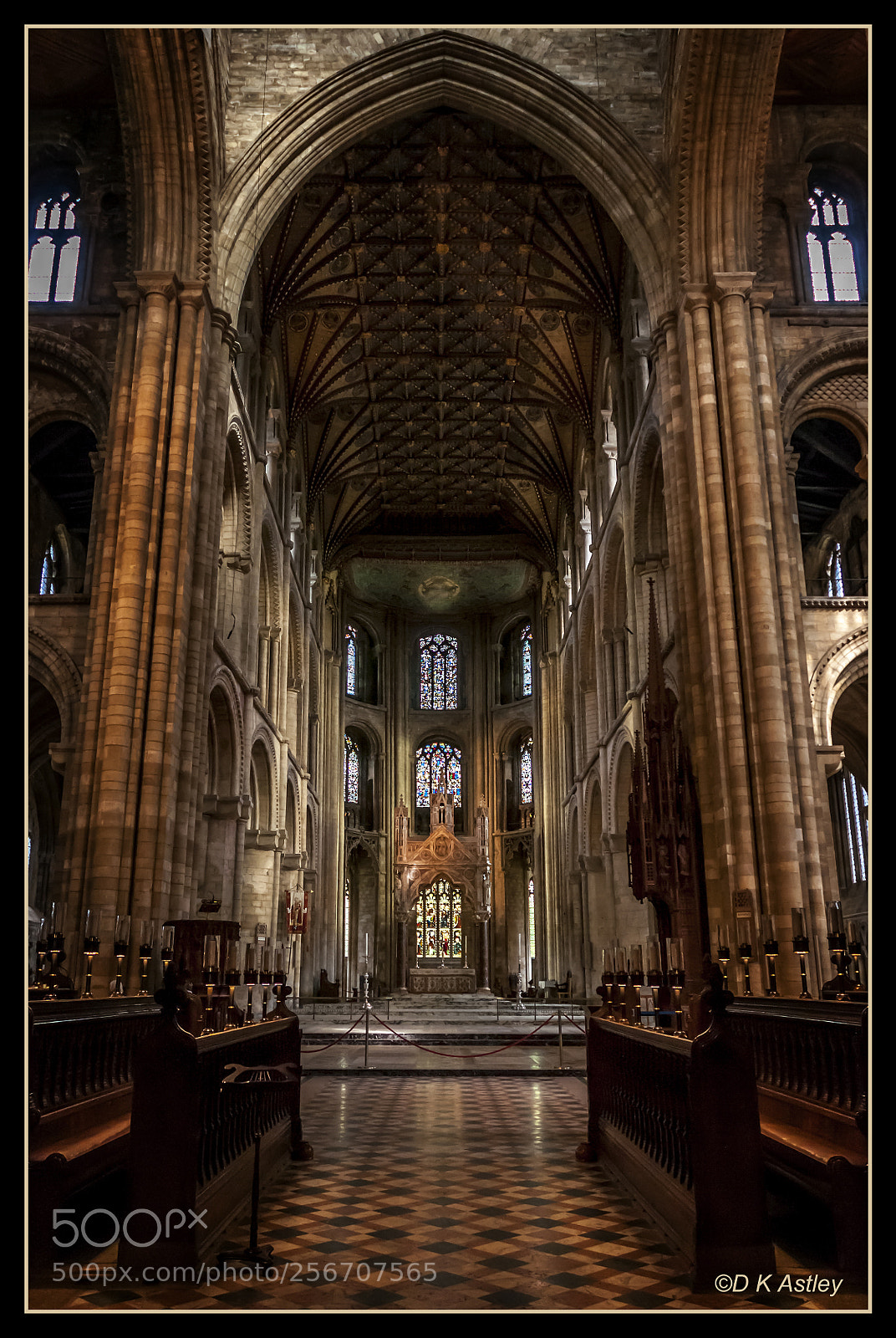 Nikon D300 sample photo. Peterborough cathedral photography